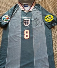 Paul Gazza Gascoigne Signed