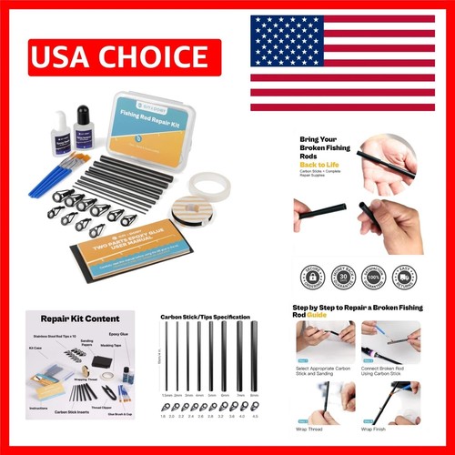 Effortless fishing pole repair - fishing,