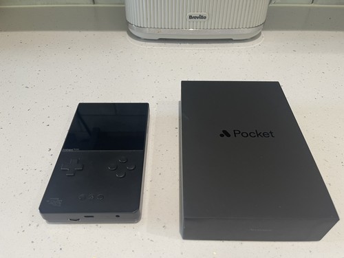 Analogue pocket black handheld - analogue,