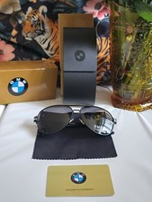 Men’s Sun Glasses For BMW Drivers Anti Glare Polarized Black And Silver