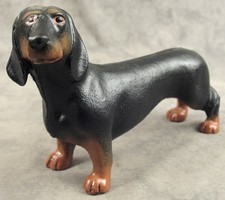 DACHSHUND Cast Iron STATUE