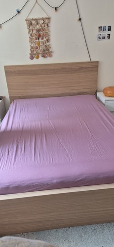 Ikea malm double bed frame - frame, +