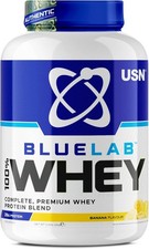 USN Blue Lab 100% Whey Protein Powder Isolate & Hydrolysate Muscle Growth 2kg