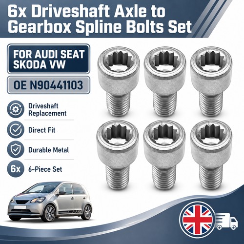6pcs front axle drive - front,