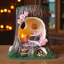 Handmade Tree Stump Mouse