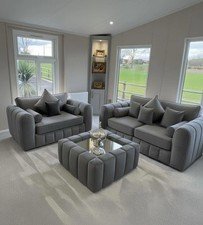 Lilly fabric sofa set 2 - lilly,
