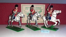 trophy miniatures 1991 Napoleonic War Scots Greys Brit Cavalry Wa51x 1:32 s8121