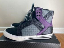 Supra Skytop Black Purple Croc Chad Muska 9 2 II Brooklyn Projects Kamikaze 