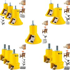 VEVOR Tenon Cutter Log Furniture Kit with Straight or Curved Blade for Home DIY