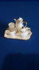 bone china miniature tea set.