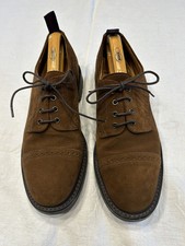Sanders brown suede Country Shoes size 9.5. Unworn perfect condition