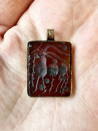 Antique style carnelian