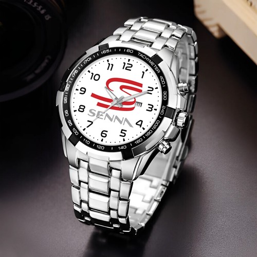 Ayrton senna logo men alloy - ayrton,