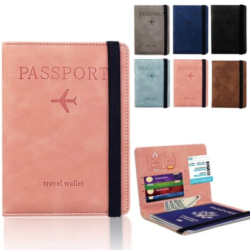 Rfid passport holder travel - passport,