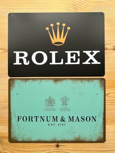 Retro metal signs - 2,