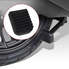 Motorcycle Footrest Soft Rubber Pad Black Scooter Footrest Anti-slip Base Plate