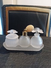 Vintage Art Deco Style Frosted