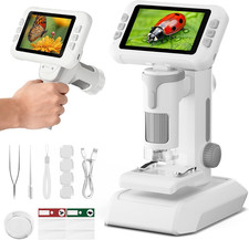 1600X Microscope for Kids, 4K