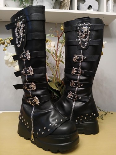Goth punk chunky - 🖤goth, platform