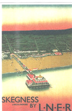 RAILWAY ADVERTISING  POSTER ON