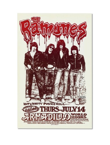 Ramones armadillo world - ramones,