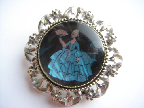 Vintage butterfly wing lady - wing,