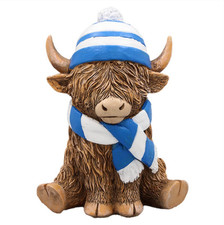 Hughie Highland Cow wood