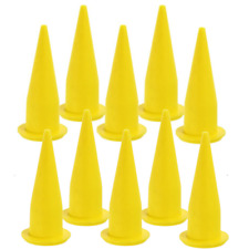 10 x CORUS BOILIE GUN NOZZLES FOR SAUSAGE BAIT GUNS ROLLING TABLES BAIT MAKING