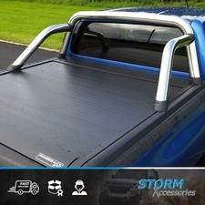 FOR VW AMAROK 2010-22 ON STAINLESS 3 INCH SPORTS ROLL BAR FOR RIDGEBACK RTC