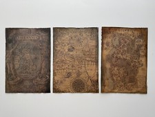 Pirate Treasure Map Aged