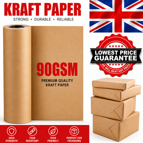 BROWN KRAFT PARCEL PAPER FOR