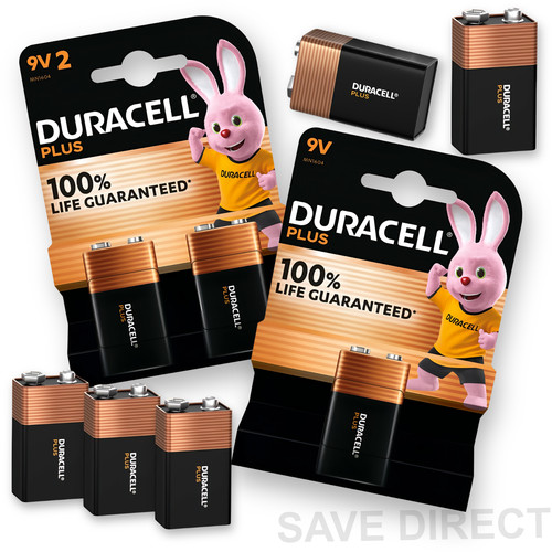 Duracell pp3 batteries - duracell,