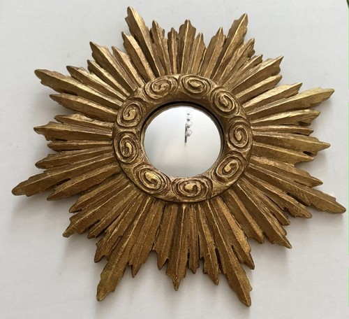 Gold antiqued round port hole - round,