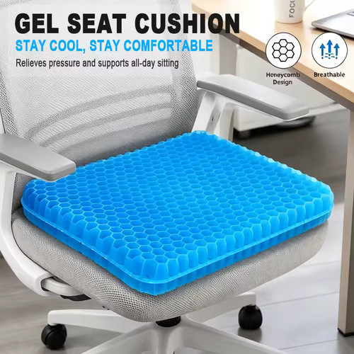 Honeycomb gel seat cushion - gel,