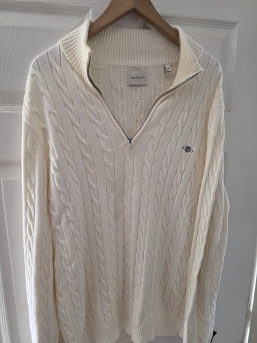 Zip gant cable knitted - cable,