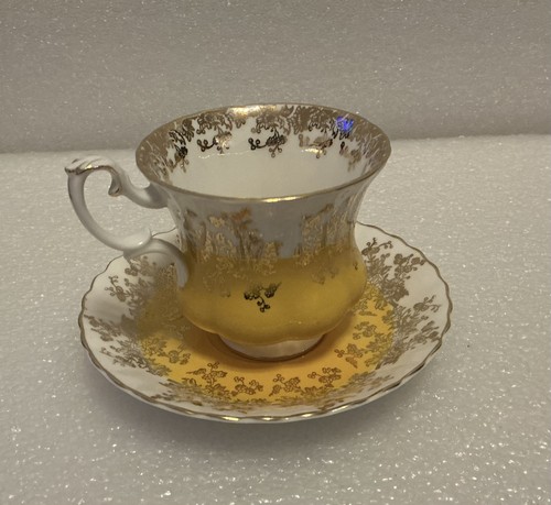 Royal albert bone china yellow - china,