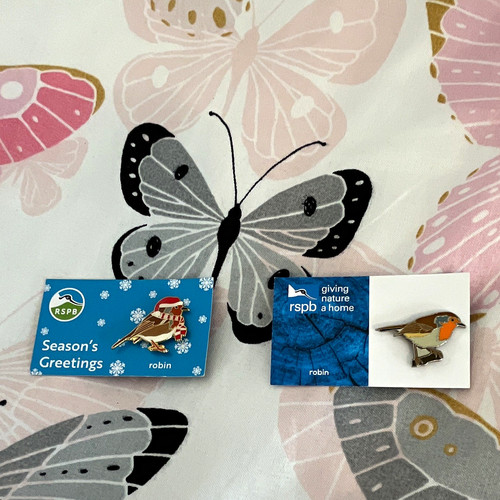 Rspb robin enamel - rspb,