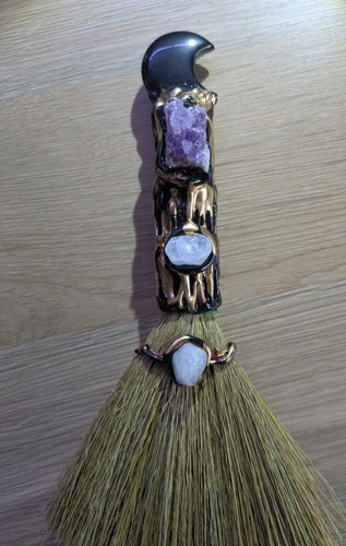 Witchy altar broom healing - witchy,