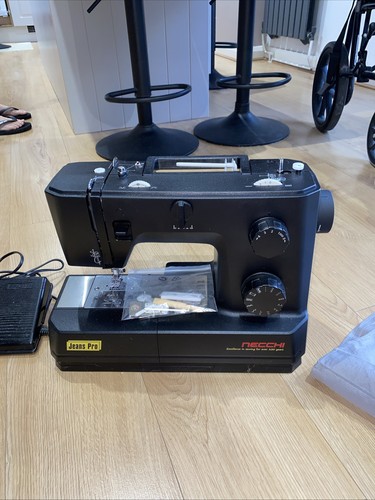 Necchi black sewing machine - necchi,