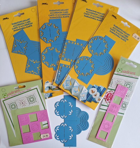 Accordion card craft metal - accordion,