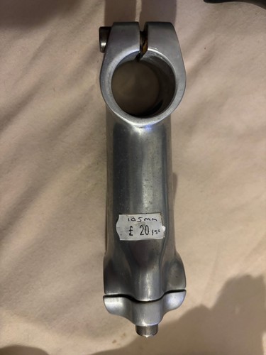 Giant silver 105mm handlebar - silver,