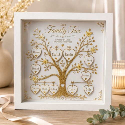 Personalised foiled family - foiled,