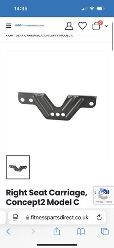 Concept2 rower seat carrier - concept2,