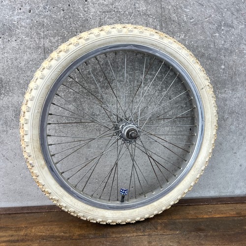 48h rear bmx wheel old - 48h,