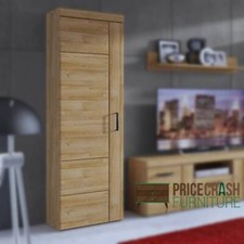 CORTINA 1 DOOR TALL SINGLE WARDROBE CUPBOARD (LH) IN GRANDSON OAK