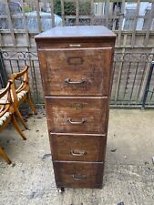 Original Wooden Filing Cabinet