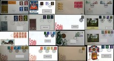 Definitive 1966 - 2023 Regional First Day Covers FDC GB from 99p