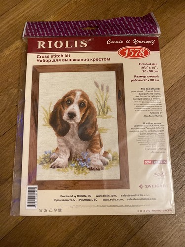 Riolis cross stitch kit - stitch, r1578