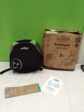 Trunki Boostapak Travel Children's Backpack Kids Booster Car Seat Green Unisex