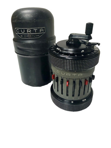 Curta mechanical calculator - curta,